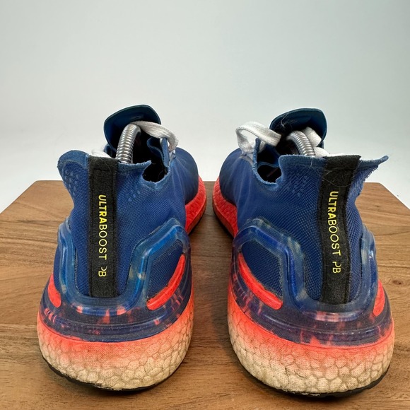 Mens Adidas Ultraboost PB Royal Blue Athletic Running Sneakers Size 11 M GUC - Picture 6 of 9